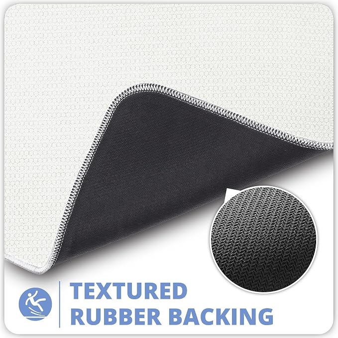 Bosap Bath Mat, Ultra Thin Bathroom Runner Rugs, Large Bath Mats - Image 4