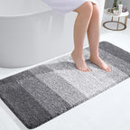 OLANLY Bathroom Runner Rugs Mat 40x20, Extra Soft Absorbent Microfiber Bath Rugs by OLANLY
