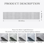Lahome Moroccan Washable Rug Runner 2x10 Non-Slip Runner Rug - Image 2