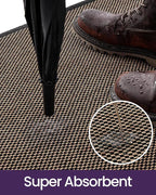 DEXI Ultra Thin Entryway Indoor Door Mat 24x36, Non Slip Rubber Backing Inside - Image 6
