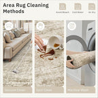 Soalmost 4x10 Wide Hallway Runner Rug: Washable Soft Rug Runners - Image 9