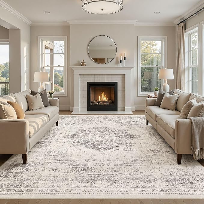 UERMEI 10x14 Area Rug Living Room Rugs - Image 6
