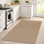 IOHOUZE Washable Area Rug 4x6 Non Slip Rubber Backed Woven Indoor Outdoor Rugs - Image 7