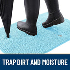 OLANLY Dog Door Mat for Muddy Paws 59x24, Absorbs Moisture and Dirt, Absorbent - Image 2