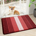 Kitinjoy Indoor Outdoor Door Mat, 30x17 Non-Slip Absorbent Dirt Trapper by Kitinjoy