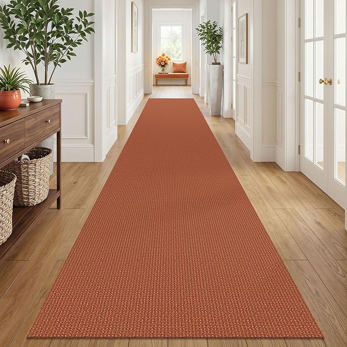 IOHOUZE Washable Exrea Long Hallway Runner Rug 3x18 Non Slip Rubber Backed by iOhouze