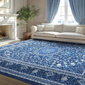 Lessymo Area Rugs 9x12 Living Room- Large Area Rug Machine Washable Area Rug by Lessymo