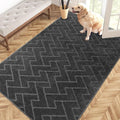 PURRUGS Easy Care Area Rug 4ft x 6ft, Non-Slip Machine Washable Entry Rug by PURRUGS