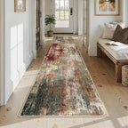 RELEANY Washable Area Rugs 2'6"x14 Non-Slip Modern Abstract Soft - Image 7
