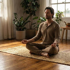 Water Hyacinth Yoga Mat | Non-Slip Exercise & Fitness Mat - Image 6