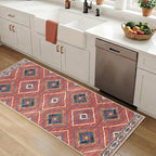 BESTSWEETIE Area Rug 2x5 Rug Machine Washable Non-Slip Low Pile Print Pattern by BESTSWEETIE
