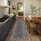 Washable Runners for Hallways Kitchen Rug: 2'6"x8' Runner Rugs Stain Resistant - Image 2