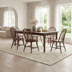 Washable Rugs 8x10 Area Rugs for Living Room, Ultra Soft Faux Wool Retro Carpets - Image 6