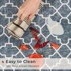 FRESHMINT Kitchen Mat Set of 2, Anti-Fatigue Cushioned Kitchen Mats - Image 4