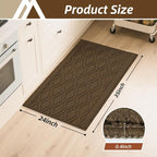 COSY HOMEER Kitchen Rugs 24"x35" Non-Slip Washable Kitchen Mats - Image 2