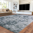 Area Rugs 9x12 for Living Room, Ultra Soft Fluffy Rugs for Bedroom, Non-Slip by Awaytail