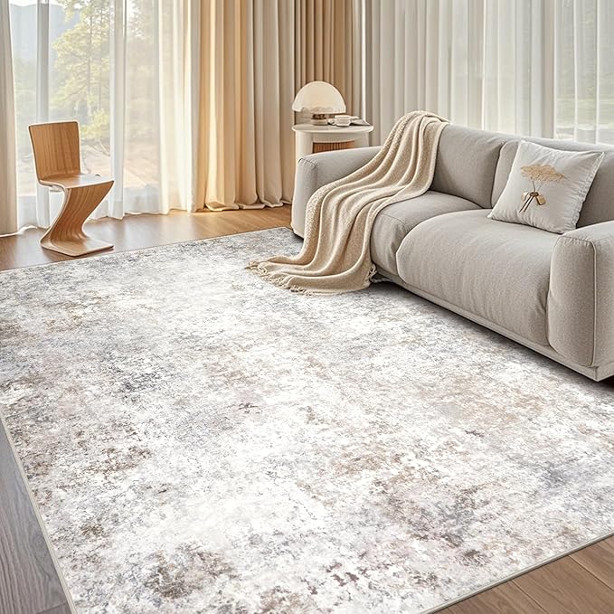 Srugn Washable Rugs 8x10 Area Rugs by Srugn