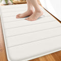 OLANLY Memory Foam Bath Mat 34x21, Super Soft Absorbent Bathroom Rugs, Quick Dry by OLANLY