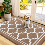 Buganda Indoor Door Mat, Dirt-Resistant and Absorbent Doormat, Low Profile by Buganda