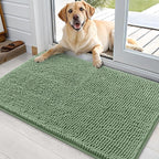 OLANLY Dog Door Mat for Muddy Paws 35x24, Absorbs Moisture and Dirt, Absorbent by OLANLY