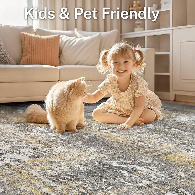 6ft Round Area Rug - Image 8