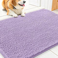 Smiry Dog Door Mat for Muddy Paws 30x20, Absorbent Dirt Trapper, Non-Slip by Smiry