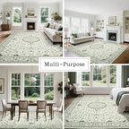 Srugn Washable Rugs 8x10 Area Rugs - Image 5