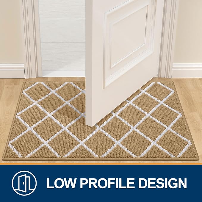 Finchitty Indoor Door Mat, Dirt Resistant and Absorbent, Low-Profile, Washable - Image 4