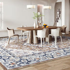 Lessymo 8 x 10 Area Rugs for Living Room- Machine Washable Area Rugs Boho Faux - Image 3