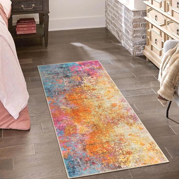 Lahome Kitchen Rugs, 2x4 Washable Rug - Image 3