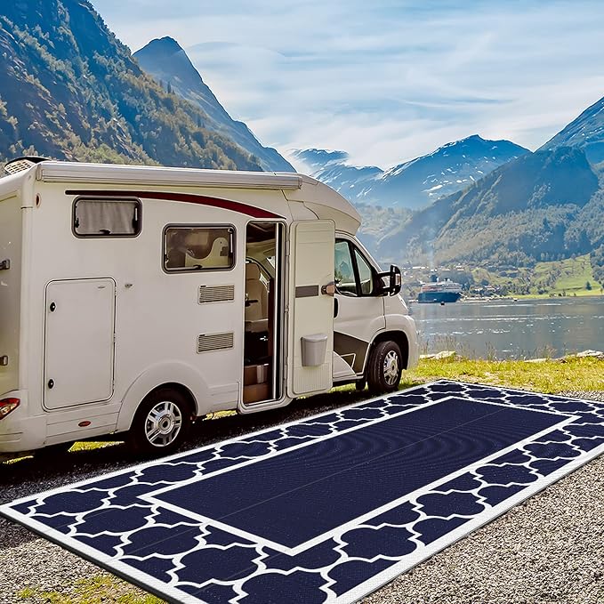 GENIMO 10 ' x 20 ' Outdoor Rug Waterproof - Image 4
