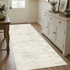 Latte&Fog Washable 2.6x8 Runner Rug - Image 2