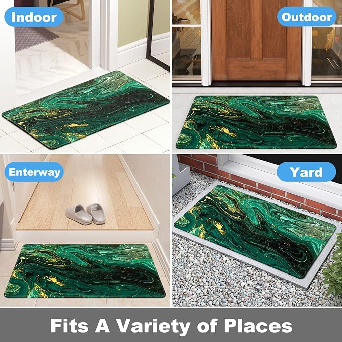 Rnivvi Front Door Mat, Heavy Duty Low Profile Anti-Slip Entryway Rug - Image 8