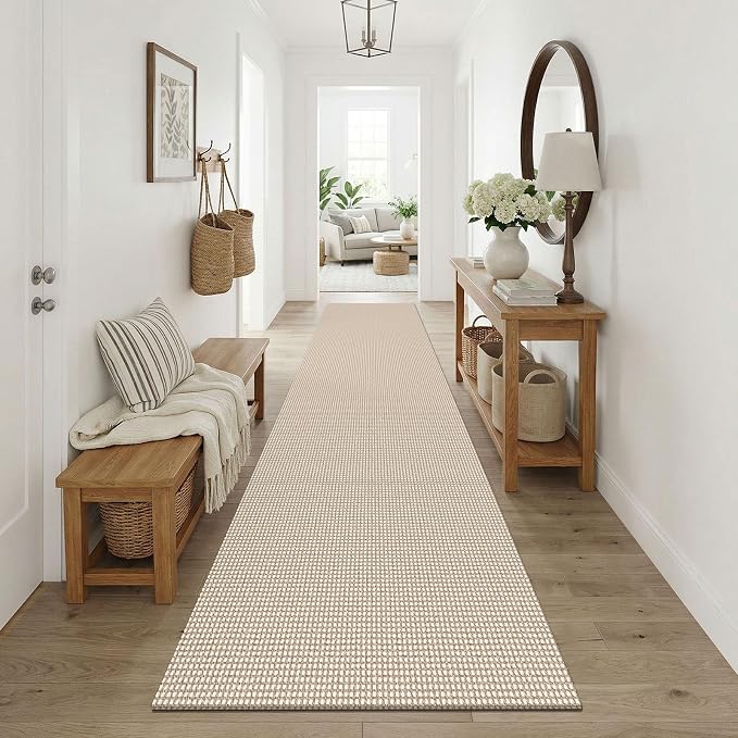 KOZYFLY Runners for Hallways 3x10 ft Washable Kitchen Runner Non Slip Rubber - Image 8