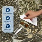GarveeHome Forest Runner Rug, Botanical Low Pile Non Slip Stain Resistance - Image 7