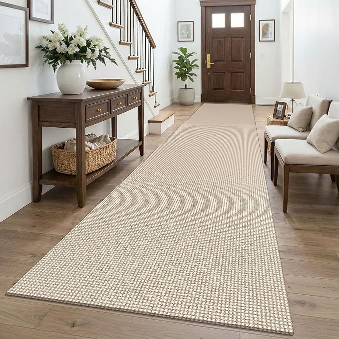 KOZYFLY 3x16 Runners Rugs for Hallway, Extra Long Washable Runner Rug, Non Slip by KOZYFLY