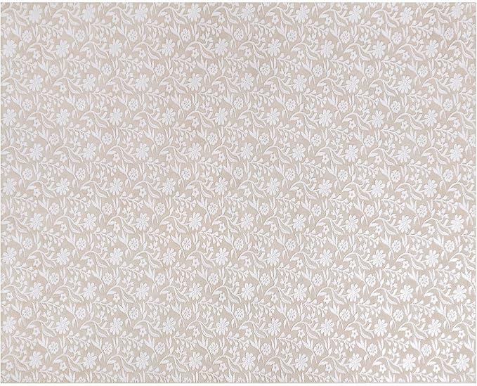 Vaukki 8x10 Area Rug for Living Room, Soft Fluffy Washable Modern Floral Indoor - Image 9