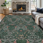 Area Rug for Living Room, 10x12 Large Washable Rugs for Dining Room, Non Slip - Image 3