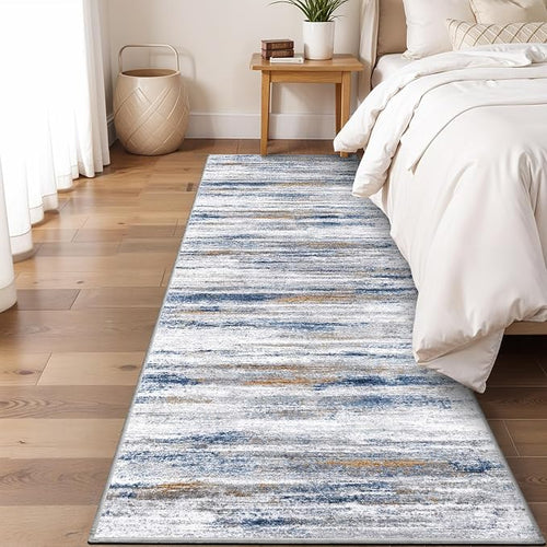 2x5 Washable Runner Rug for Family: Easy-to-Clean Runners for Hallway Entryway - Image 2