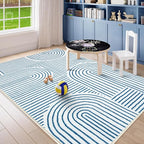 Lahome Abstract 6x9 Area Rugs, Soft Washable Rugs - Image 5