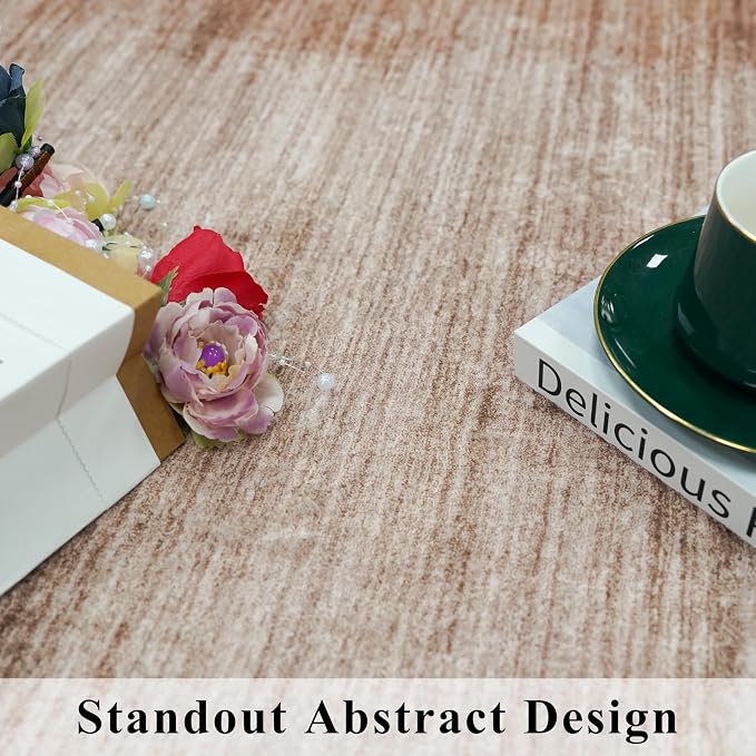 4x8 Washable Indoor Entryway Rug Non-Slip Rubber Backed Floor Mat - Image 9