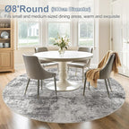 DMOYEST 8ft Round Area Rug for Living Room - Image 2