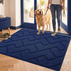 hicorfe Front Door Mat Outside Entrance, Stain and Fade Resistant, Non Slip by Hicorfe