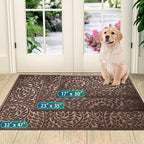 Bulijojo Front Door Mat Entrance, Durable Heavy Duty Welcome Mat, Thick - Image 3