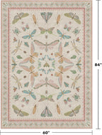 Hazo Haus Butterfly Area Rugs 5x7 - Image 2