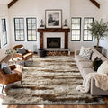 7x10 Ft Extra Large Shag Rugs for Living Room, Tie Dyed Ultra Soft Fluffy Furry by Cuzwlovita