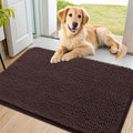 Smiry Dog Door Mat for Muddy Paws 36x24, Absorbent Dirt Trapper, Non-Slip by Smiry
