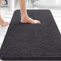 OLANLY Bathroom Rugs 30x20, Extra Soft Absorbent Chenille Bath Rugs, Rubber by OLANLY