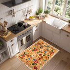 RELEANY Floral 2x3 Area Rugs Washable Print Boho Cute Carpet Non Slip Flower - Image 6