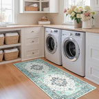 RELEANY Area Rugs Runner 2'x6' Washable Non-Slip, Floral Vintage Distress - Image 4